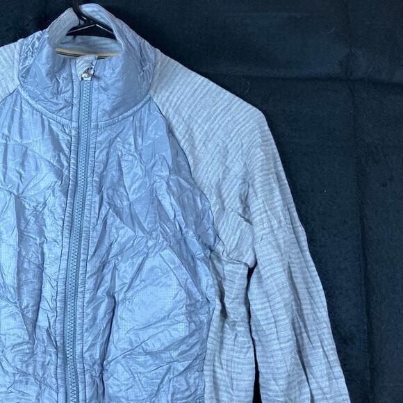 SmartWool Womens Jacket Gray Smartloft Insulated Merino Wool Full Zip Medium - Picture 5 of 13